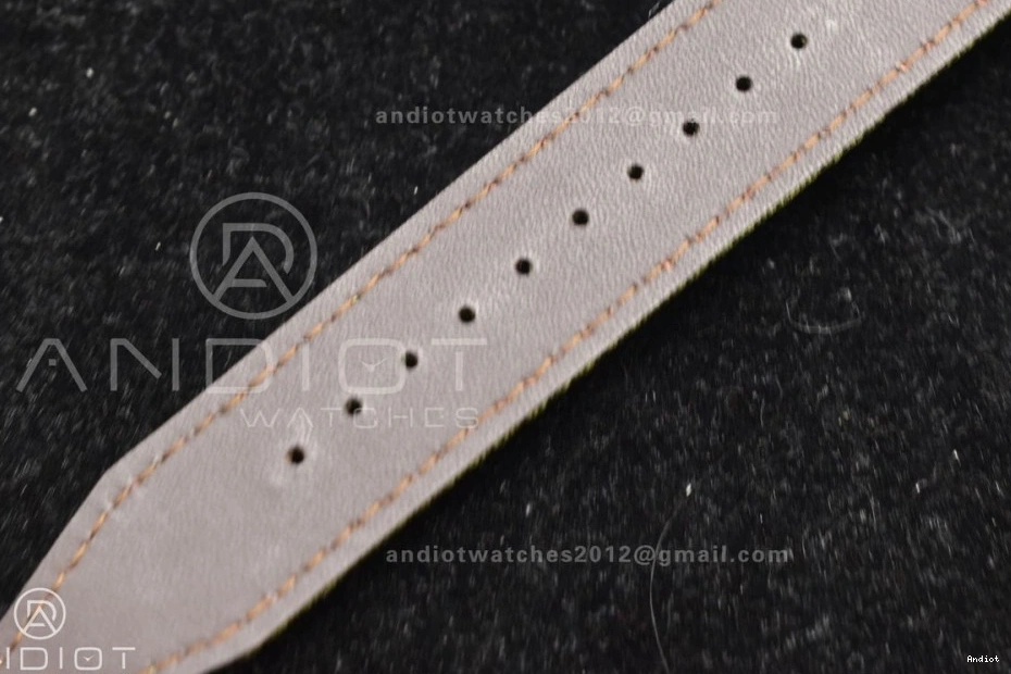 Strap Best IW327007 Green Nylon A35111 XVIII Dial Mark Edition 1:1 TO “TRIBUTE M+F XI” Black on MARK 0506